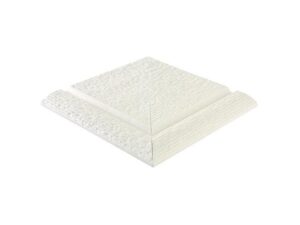 SERAPOOL مقبض سيرابول أباتشي للزاوية الخارجية غير مزجج 33x33، مادة طلاء بورسلين لحمام السباحة