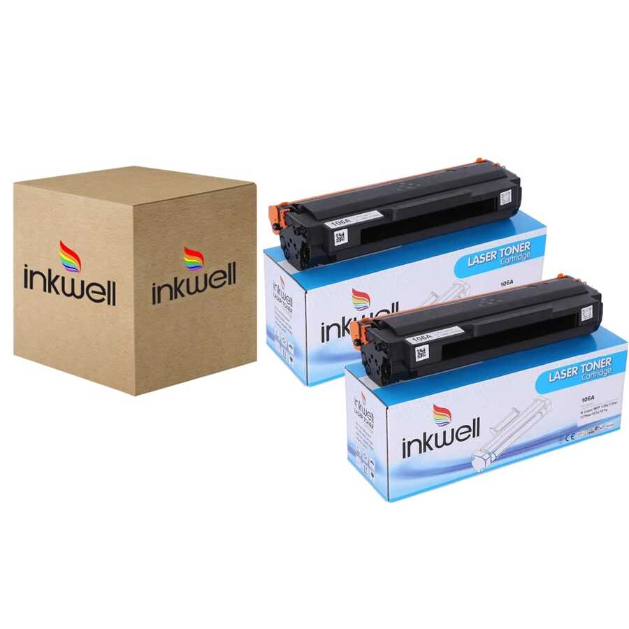 حبر HP 106a Chipless Equivalent Toner W1106a - صندوق واحد 20 قطعة
