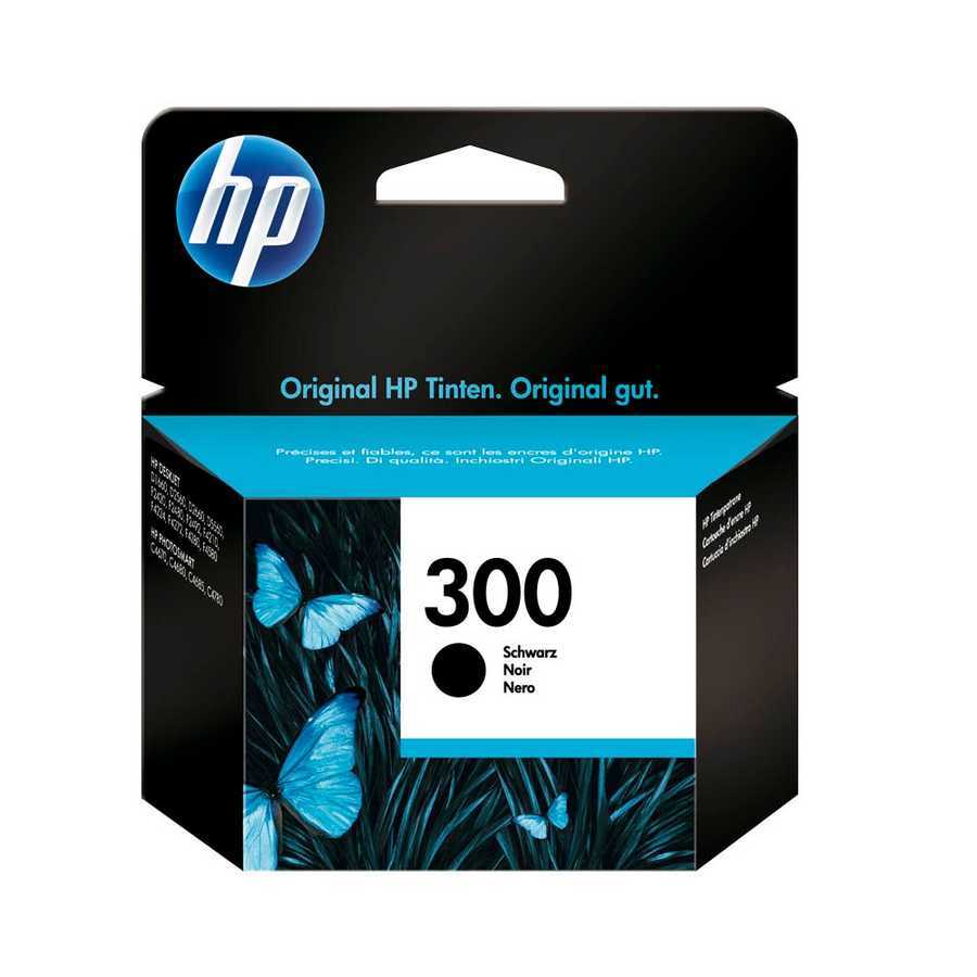 خرطوشة HP 300 Cc640ee الأصلية باللون الأسود