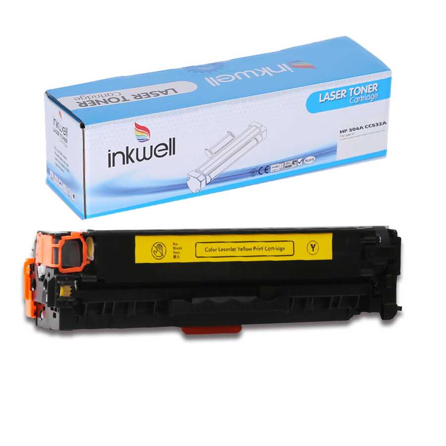 حبر HP 305a Ce412a أصفر متوافق مع Laserjet Pro M475 Dn