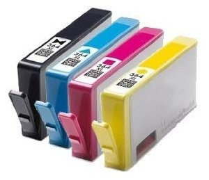 مجموعة خرطوشات HP 364xl المتوافقة بجميع الألوان