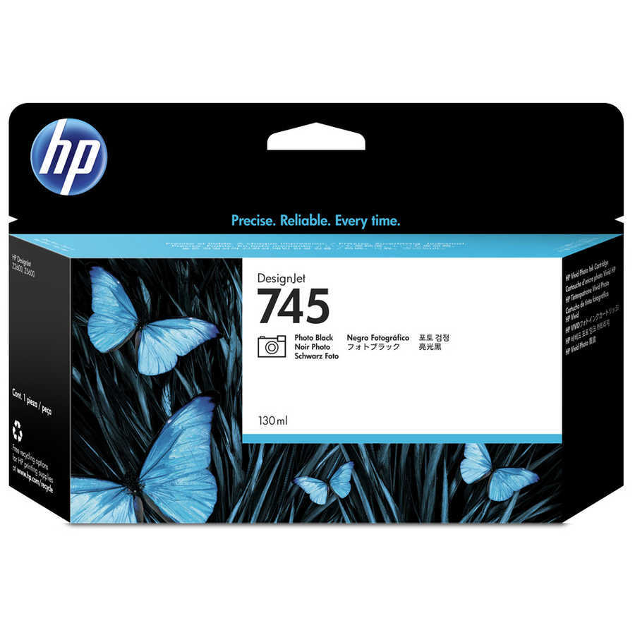 Hp 745 Foto Siyah Orjinal Kartuş F9j98a