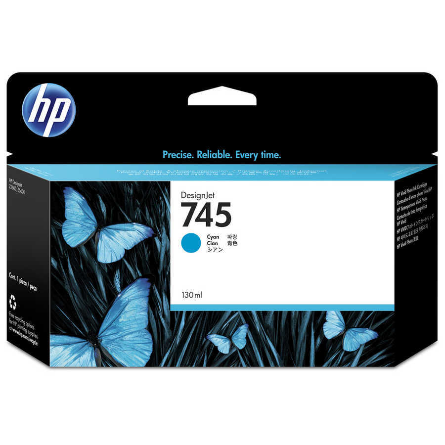 Hp 745 Mavi Orjinal Kartuş F9j97a