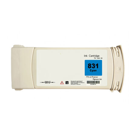 خرطوشة HP 831-cz695a اللاتكس الزرقاء المتوافقة