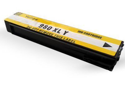 خرطوشة HP 980xl باللون الأصفر المتوافقة