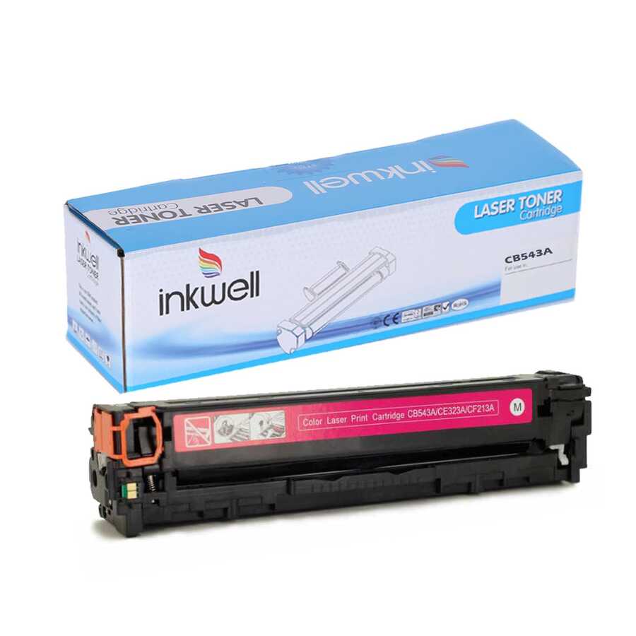 حبر أحمر متوافق مع HP Cb543a (125a).