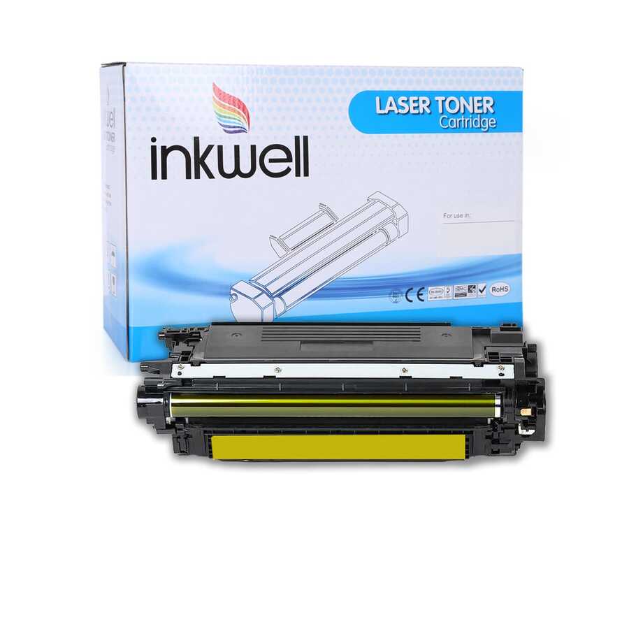 حبر أصفر متوافق مع HP Cf332a (654a).