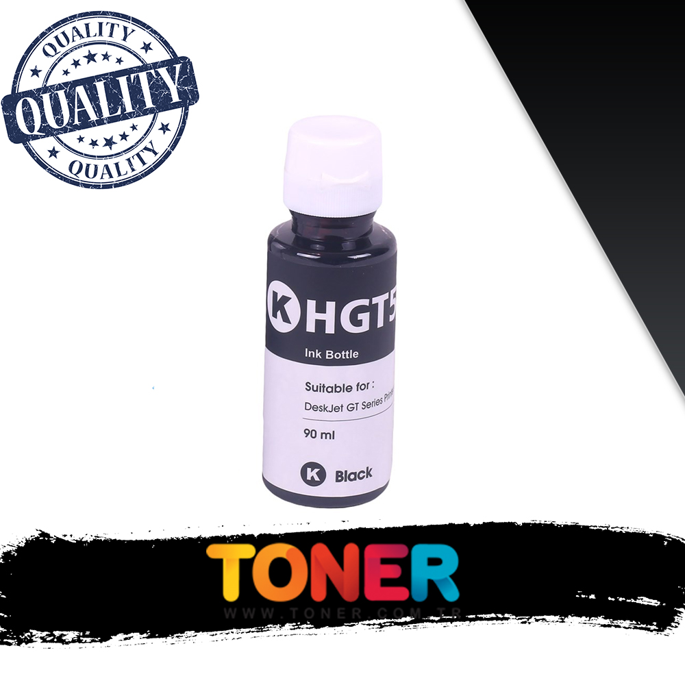 خرطوشة حبر سوداء متوافقة مع HP GT51