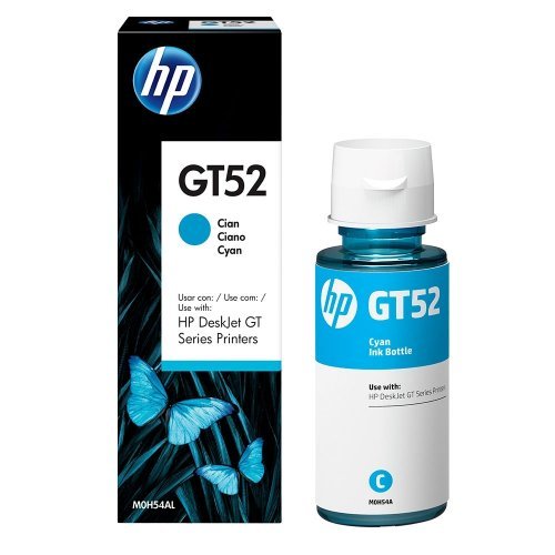 HP GT52 (m0h54ae) حبر الزجاجة الزرقاء