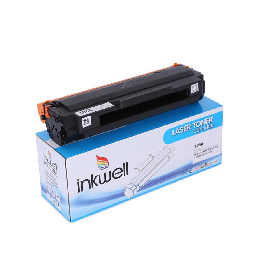 HP Laserjet Mfp 135r (106a-w1106a) حبر أسود مكافئ بدون شريحة
