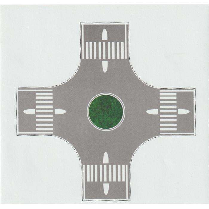 Jordania جوردانيا موديل 1:200 وصلة لاصقة 4 قطع رمادي N:ky200-g