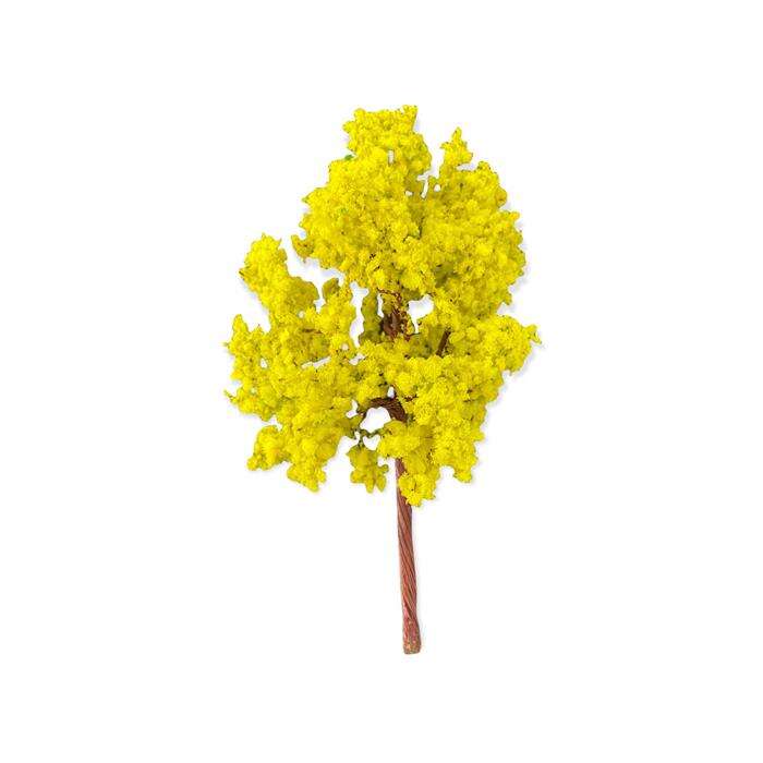 Jordania نموذج جوردانيا 1:75 شجرة بمقياس 16 سم جسم معدني أخضر فاتح