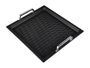 Leggno صينية شواء من الحديد الزهر من ليجنو Blk2100bbq، 37x33 سم