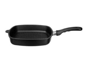 Leggno ليجنو Blk2200gr028 مقلاة شواء من الحديد الزهر، 28 سم