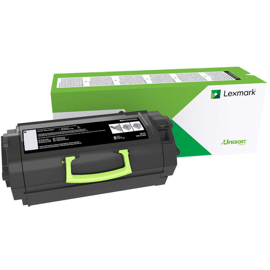حبر Lexmark 56f5x0e الأسود الأصلي