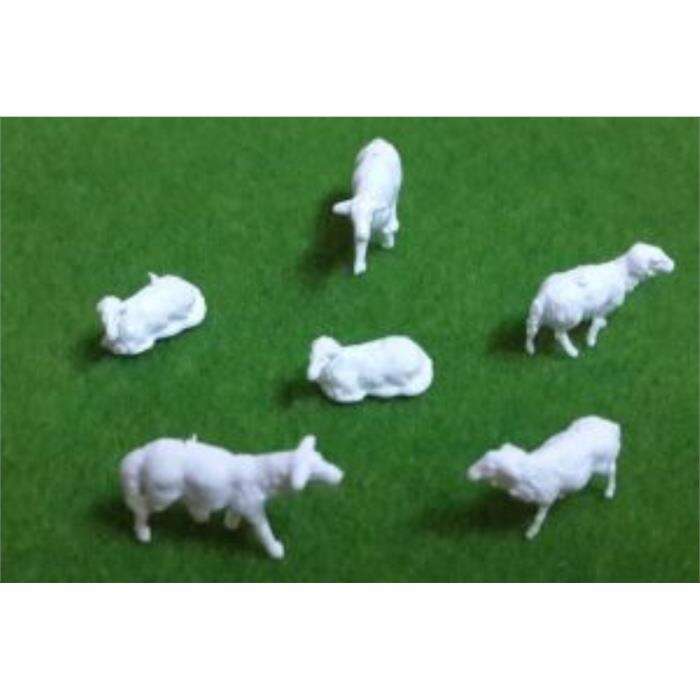 Model Materials مواد النموذج نموذج الأغنام 1:150 5 قطع