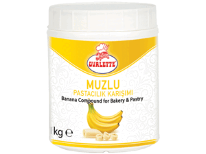 OVALETTE صلصة اوفاليت بنكهة الموز 1 كجم خلاصة الفاكهة