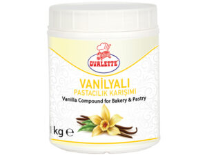 OVALETTE أوفاليت صلصة بنكهة الفانيليا 1 كجم خلاصة الفواكه