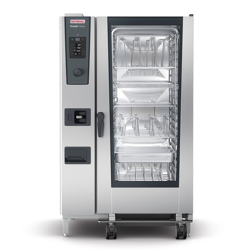 Rational Icombi Classic 202e فرن حراري بالبخار، سعة 20 × 2/1 جيجا، كهربائي