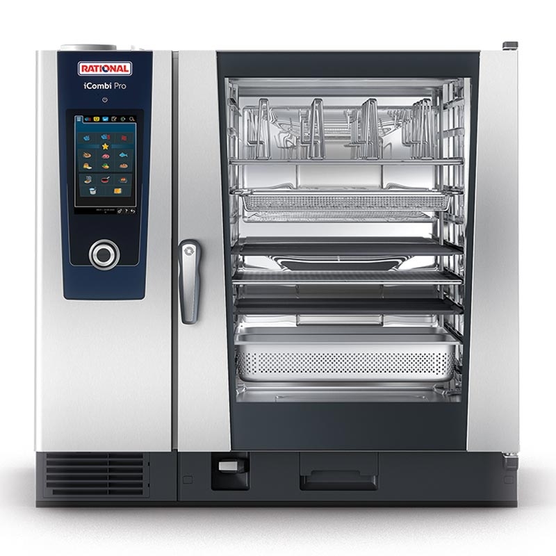 فرن Rational Icombi Pro 102e، سعة 10×2/1 جيجا، كهربائي