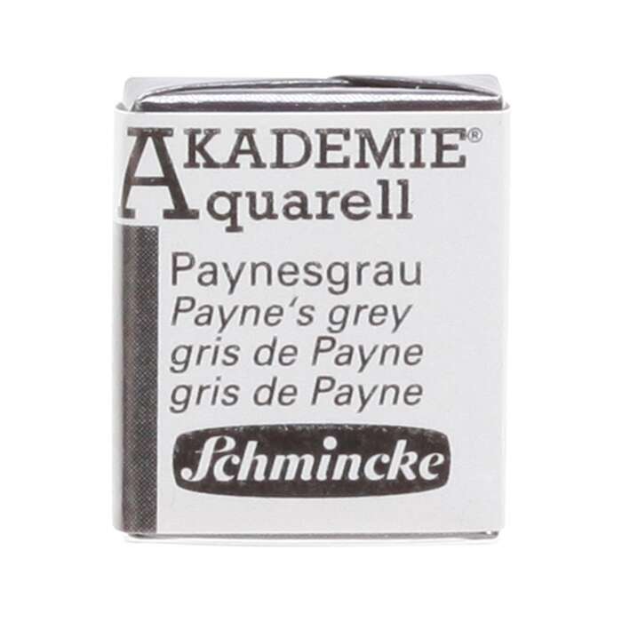 Schmincke Akademie نصف قرص ألوان مائية باين رمادي