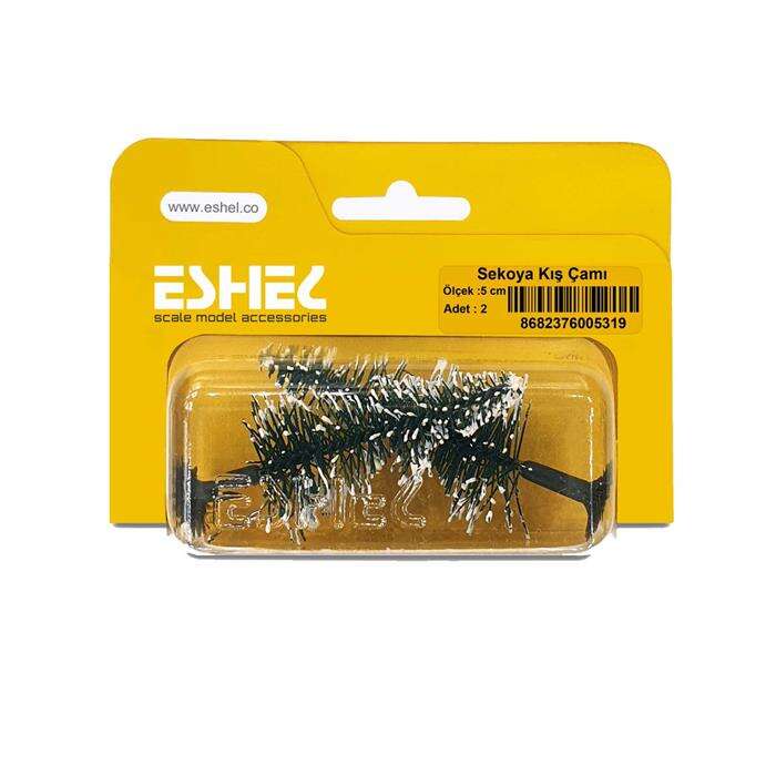 Eshel سيكويا صنوبر شتوي 5 سم 2 قطعة