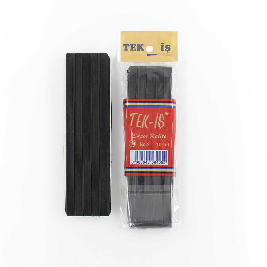 TEK-İŞ Tek-iş إطارات مسطحة رقم: 2 10 م. أسود