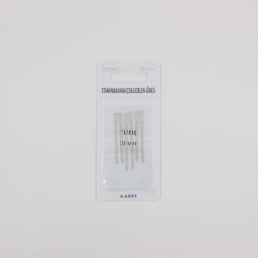 TUNÇ Tunç Silver Etamine/غرزة متقاطعة/إبرة نسيج T-01