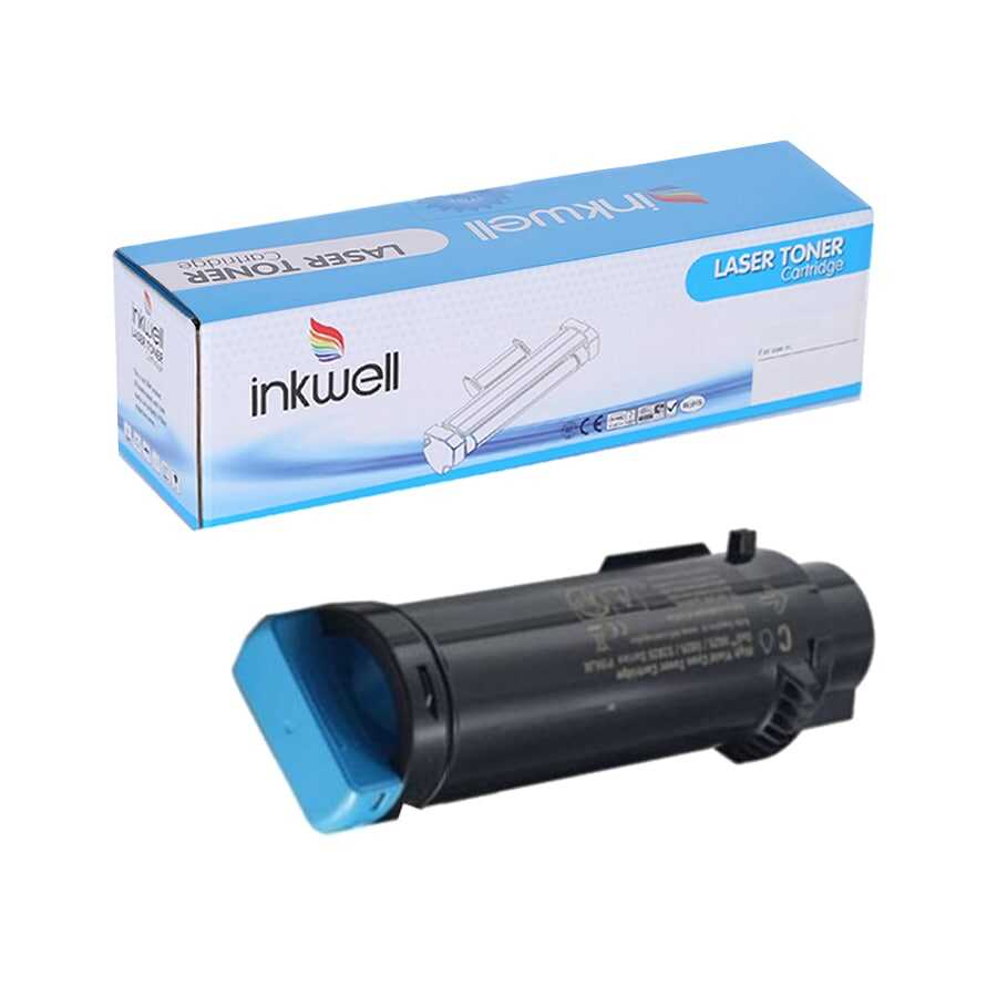 Xerox حبر زيروكس 6510-6515 (106r03693) متوافق باللون الأزرق عالي الجودة