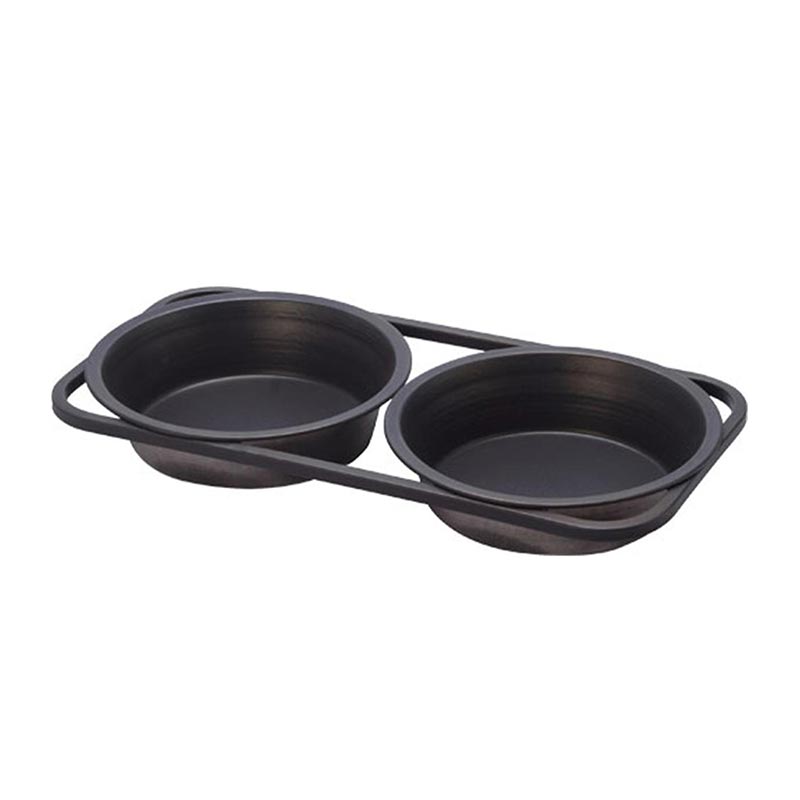 Öztiryakiler أوزتيرياكيلر قالب خبز دائري غير لاصق، قطعتين، 23x18x5.5 سم