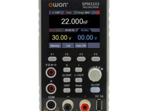 Owon Spm6103 2 في 1 مصدر طاقة قابل للتعديل + مقياس متعدد - 60 فولت، 10 أمبير، 300 وات